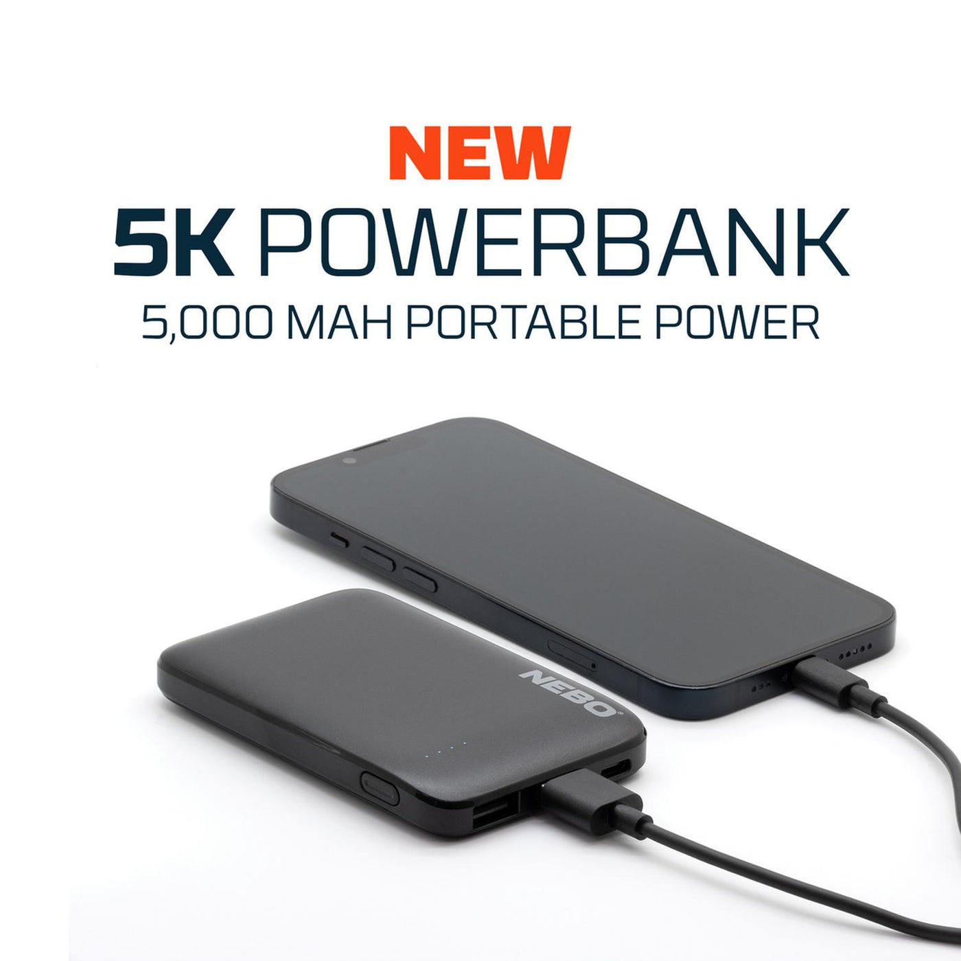 Batería Externa Power Bank Nebo 5000 mAh Power Delivery