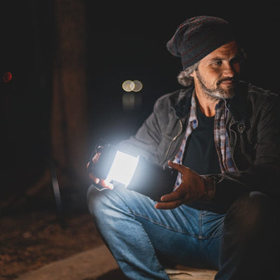 At Nebo Tools, we continually innovate so that we can offer the highest quality LED lighting products at the best price. The BIG Poppy™ is a combination 300 lumen lantern, bright 120 lumen spot light and realistic flickering flame lantern. The BIG Poppy™ is recargable and also serves as a power bank to charge other USB powered devices. The Flame Emulator produces a realistic flame without the heat and danger of real fire, creating the perfect, safe indoor or outdoor ambiance.